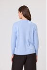 NORDIC CASHMERE KNIT - arctic blu